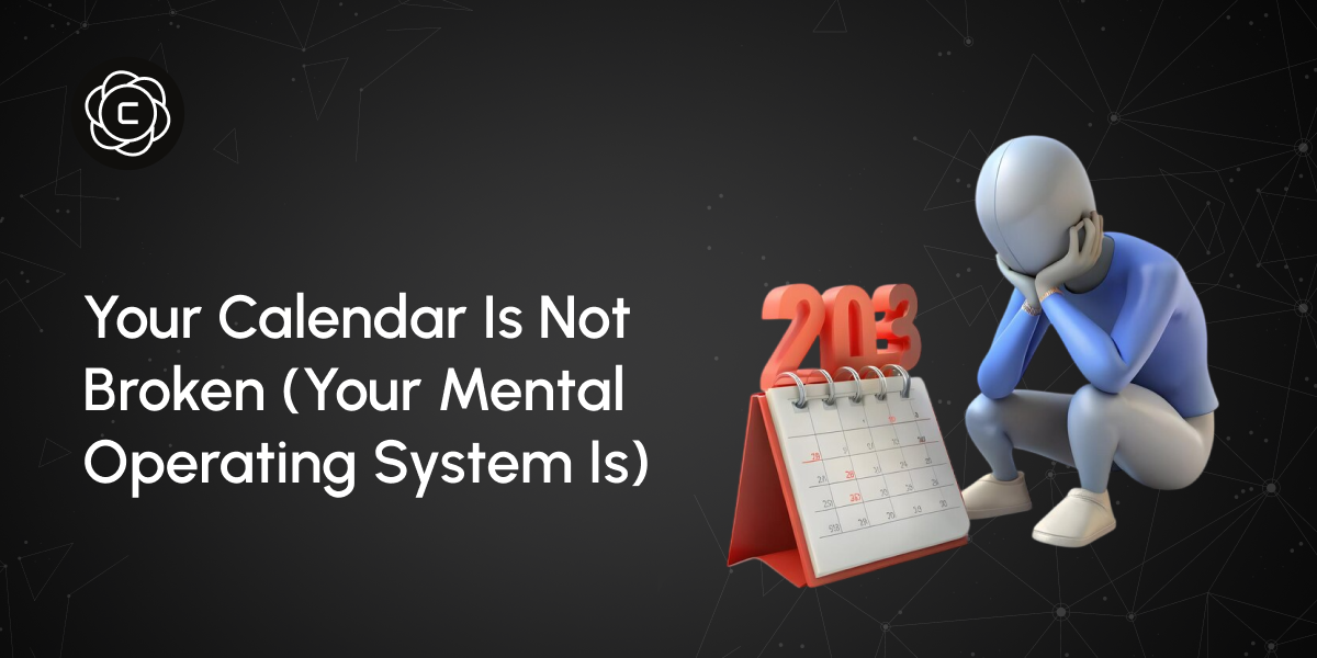 Your Calendar Is Not Broken (Your Mental Operating System Is)